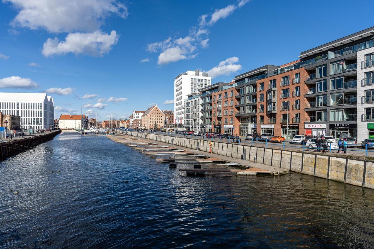 Апартаменты Apartament Szafarnia Waterline, Marina Гданьск Экстерьер фото