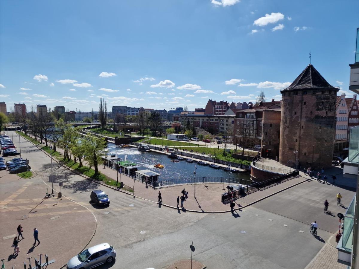 Апартаменты Apartament Szafarnia Waterline, Marina Гданьск Экстерьер фото